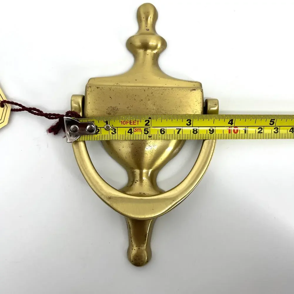 Colonial Style Brass Door Knocker Made in Spain NEW 6.5